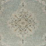 8' X 10' Blue Wool Hand Tufted Area Rug - Homeroots - Flyclothing LLC