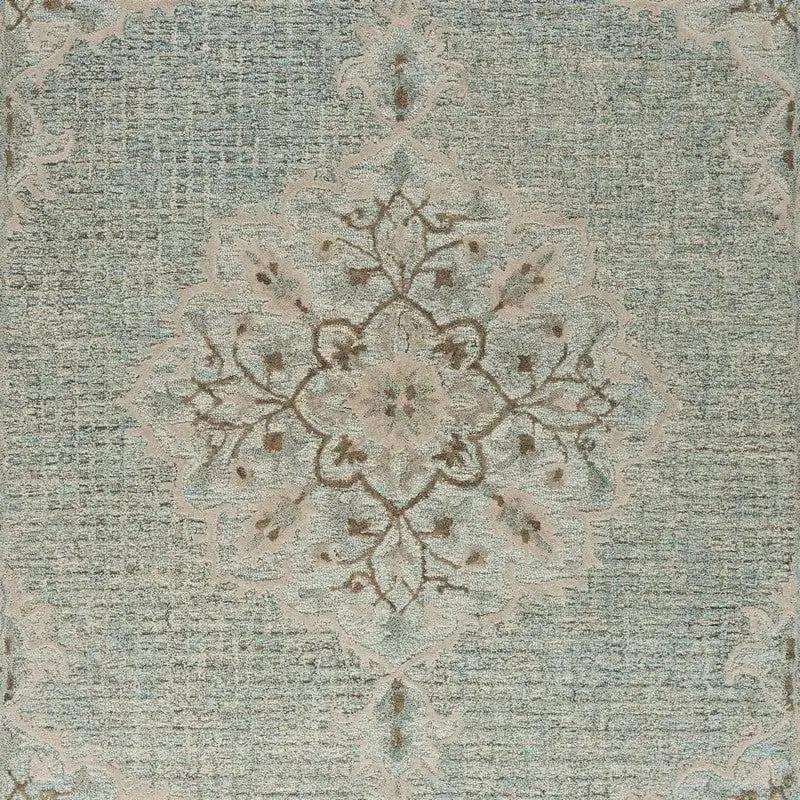 8' X 10' Blue Wool Hand Tufted Area Rug - Homeroots - Flyclothing LLC