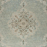 8' X 10' Blue Wool Hand Tufted Area Rug - Homeroots