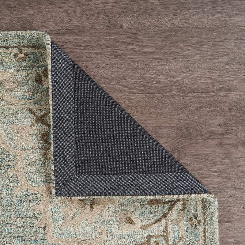 9' X 12' Blue Wool Hand Tufted Area Rug - Homeroots - Flyclothing LLC