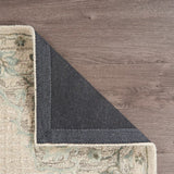8' X 10' Ivory Wool Handmade Area Rug - Homeroots