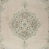 9' X 12' Ivory Wool Handmade Area Rug - Homeroots - Flyclothing LLC