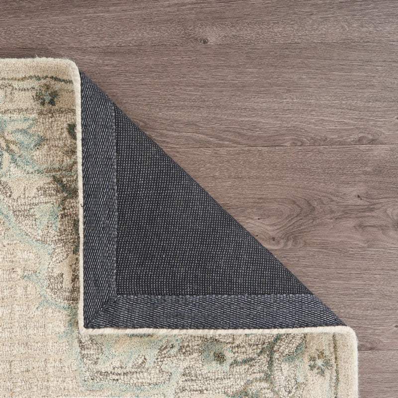 9' X 12' Ivory Wool Handmade Area Rug - Homeroots - Flyclothing LLC