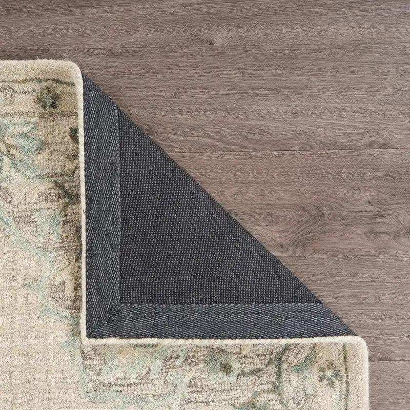 9' X 12' Ivory Wool Handmade Area Rug - Homeroots - Flyclothing LLC