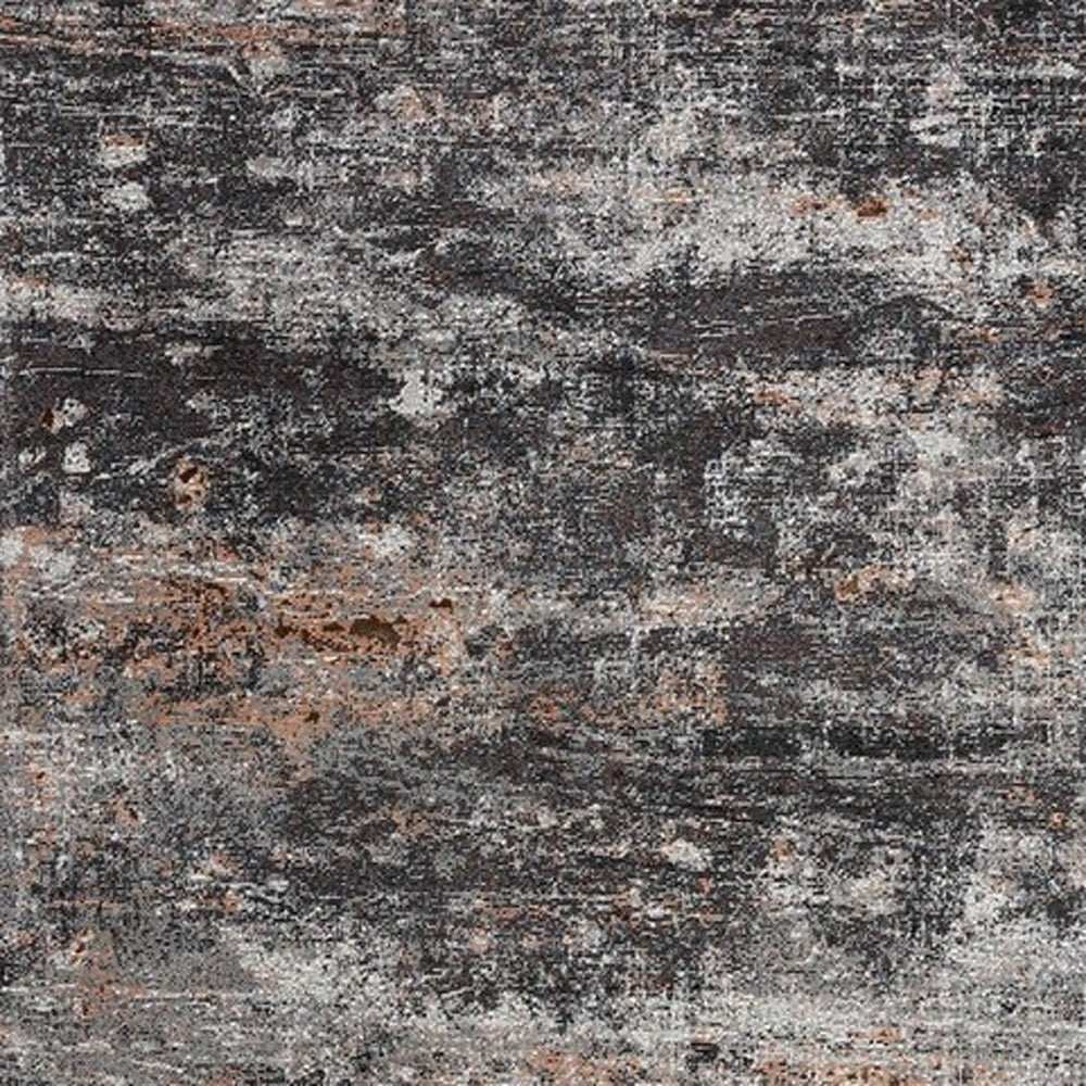5' X 8' Gray And Orange Storm Area Rug - Homeroots - Flyclothing LLC