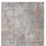 5' X 8' Light Gray Modern Abstract Area Rug - Homeroots