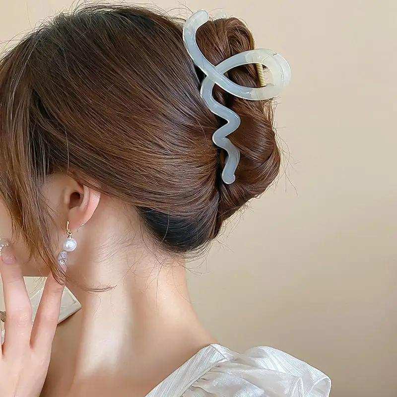 Acrylic Hair Claw Clip - Trendsi - Flyclothing LLC