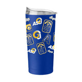 Angelo State 20oz Dreamweave Powder Coat Tumbler - Logo Brands - Flyclothing LLC