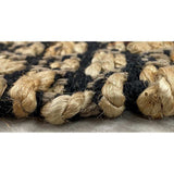 5' X 7' Tan and Black Hand Woven Area Rug - Homeroots - Flyclothing LLC