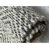 2' X 5' Tan and Gray Hand Woven Area Rug - Homeroots