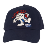 Hawaiian Punch Punchy Mascot Baseball Hat - Navy
