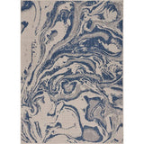5' X 7' Blue And Gray Indoor Outdoor Area Rug - Homeroots - Flyclothing LLC
