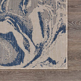 5' X 7' Blue And Gray Indoor Outdoor Area Rug - Homeroots - Flyclothing LLC