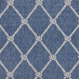 5' X 7' Blue And Gray Indoor Outdoor Area Rug - Homeroots - Flyclothing LLC