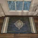 2' X 3' Blue And Gray Indoor Outdoor Area Rug - Homeroots - Flyclothing LLC