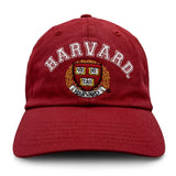 Harvard University Veritas Baseball Hat - Red