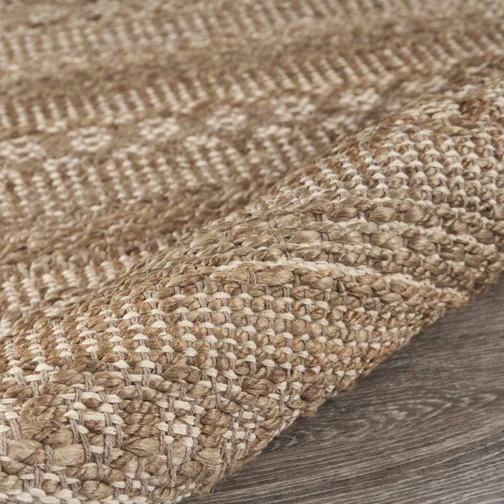 3' x 4' Tan Bohemian Tasseled Area Rug - Homeroots - Flyclothing LLC