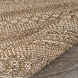 3' x 4' Tan Bohemian Tasseled Area Rug - Homeroots - Flyclothing LLC