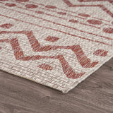 5' X 8' Beige Indoor Outdoor Area Rug - Homeroots - Flyclothing LLC