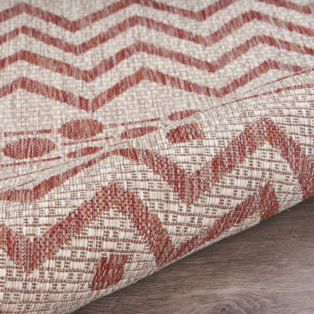 5' X 8' Beige Indoor Outdoor Area Rug - Homeroots - Flyclothing LLC