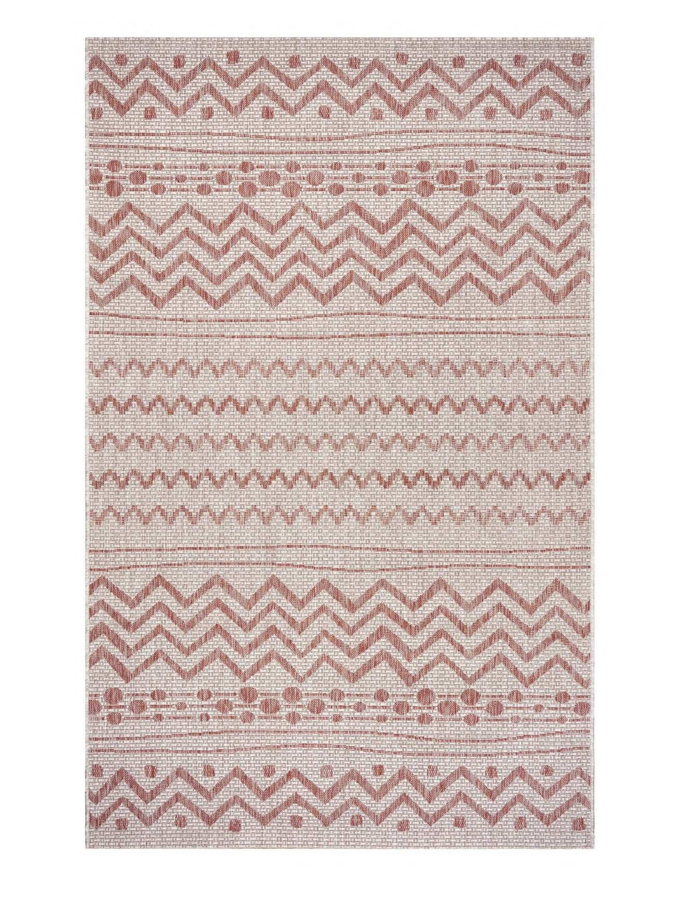 5' X 8' Beige Indoor Outdoor Area Rug - Homeroots - Flyclothing LLC