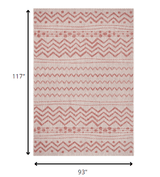 8' X 10' Beige Indoor Outdoor Area Rug - Homeroots - Flyclothing LLC