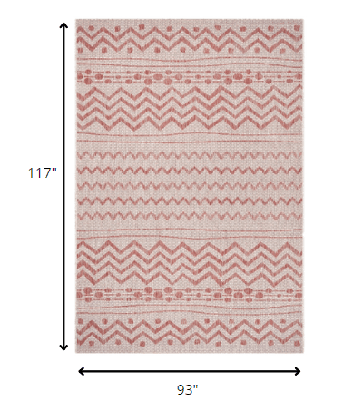 8' X 10' Beige Indoor Outdoor Area Rug - Homeroots - Flyclothing LLC