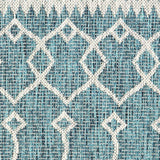 5' X 8' Blue And Gray Indoor Outdoor Area Rug - Homeroots - Flyclothing LLC