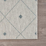 2' X 3' Blue And Gray Indoor Outdoor Area Rug - Homeroots - Flyclothing LLC