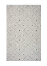 2' X 3' Blue And Gray Indoor Outdoor Area Rug - Homeroots - Flyclothing LLC