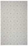 8' X 10' Blue And Gray Indoor Outdoor Area Rug - Homeroots