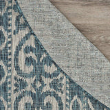 8' X 8' Blue And Gray Indoor Outdoor Area Rug - Homeroots - Flyclothing LLC