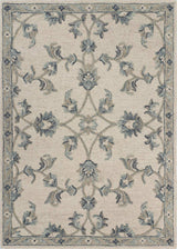 7' X 9' Light Blue Wool Hand Tufted Area Rug - Homeroots - Flyclothing LLC