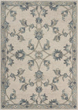 7' X 9' Light Blue Wool Hand Tufted Area Rug - Homeroots