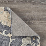 5' X 7' Blue And Gray Wool Hand Tufted Area Rug - Homeroots - Flyclothing LLC