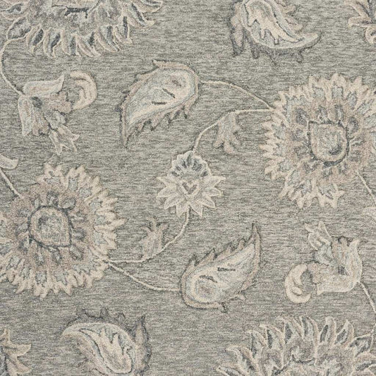 5' X 7' Gray Wool Hand Tufted Area Rug - Homeroots - Flyclothing LLC