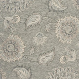 7' X 9' Gray Wool Hand Tufted Area Rug - Homeroots