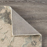 7' X 9' Blue And Ivory Wool Hand Tufted Area Rug - Homeroots - Flyclothing LLC