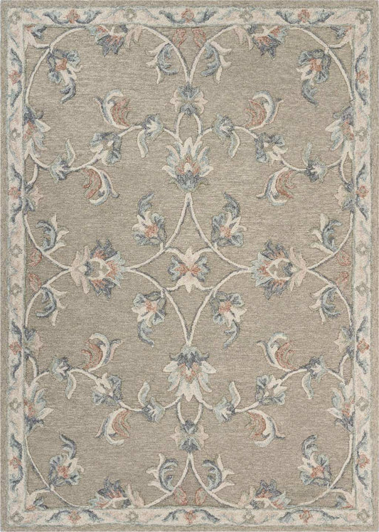 5' X 7' Gray Wool Hand Tufted Area Rug - Homeroots - Flyclothing LLC