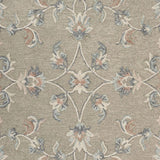 7' X 9' Gray Wool Hand Tufted Area Rug - Homeroots