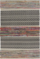 3' x 5' Colorful Traditional Chindi Area Rug - Homeroots - Flyclothing LLC