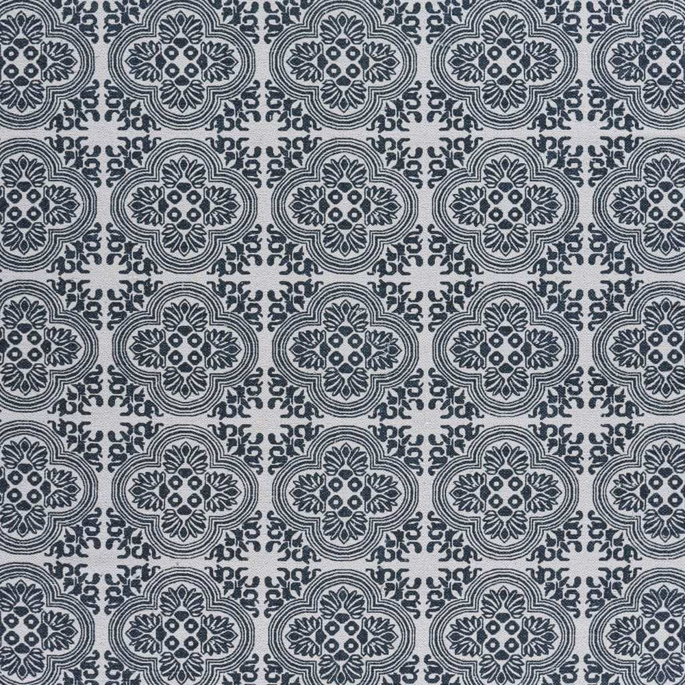 5' X 7' Blue and Green Chindi Area Rug - Homeroots - Flyclothing LLC