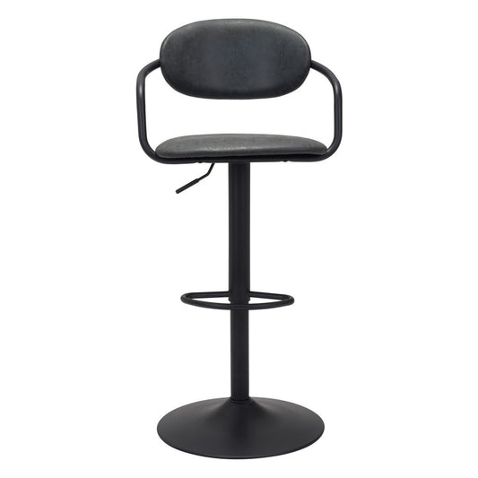 Adjustable Height Steel Swivel Low Back Counter Height Bar Chair