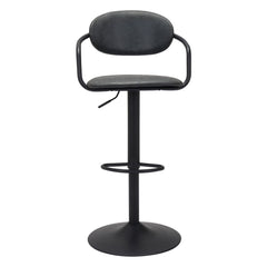 Adjustable Height Steel Swivel Low Back Counter Height Bar Chair
