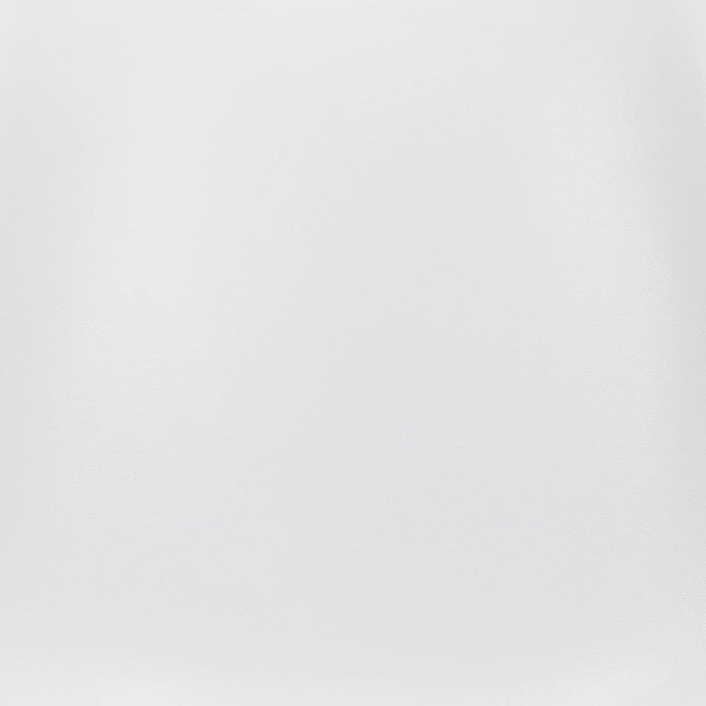 Set of Two 29" White And Silver Steel Low Back Bar Height Bar Chairs - Homeroots - Flyclothing LLC