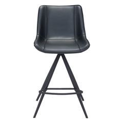 Set of Two 26" Steel Low Back Counter Height Bar Chairs
