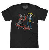 Tapatio Hot Sauce Day Of The Dead T-Shirt - Black
