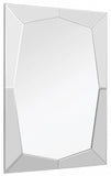 36" Clear Glass Framed Accent Mirror - Homeroots
