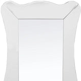 65" Clear Novelty Glass Framed Full Length Hanging Mirror - Homeroots