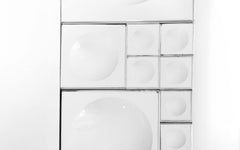 38" Clear Glass Framed Accent Mirror - Homeroots